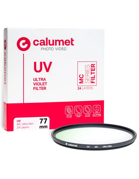 Filtr UV Calumet MC 77mm Ultra Slim 24 Powłoki
