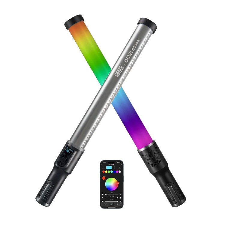 Lampa LED Newell RGB Dewi 50 tuba z wrotami