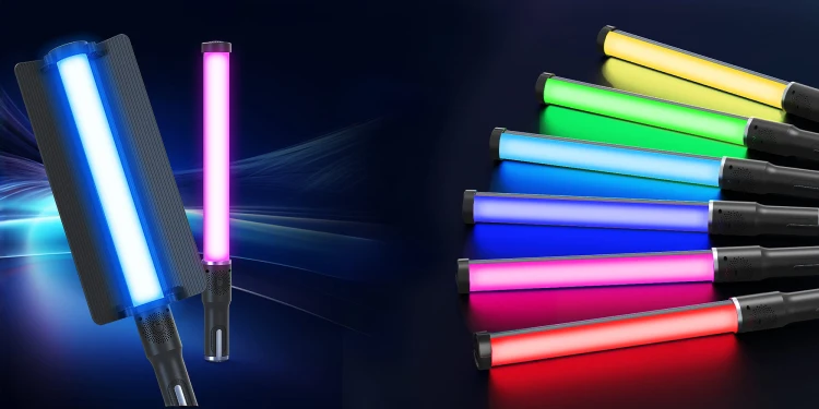 Lampa LED Newell RGB Dewi 50 tuba z wrotami