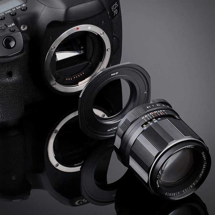 Adapter bagnetowy M42 - Canon EF - K&F Concept