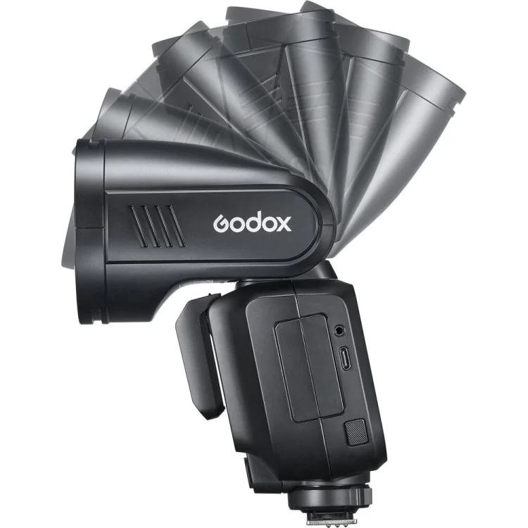 Lampa błyskowa Godox V100N Nikon z dotykowym ekranem LCD i okrągłym palnikiem