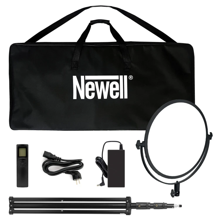 Zestaw lampa LED Newell Air Artha i statyw oświetleniowy Talos