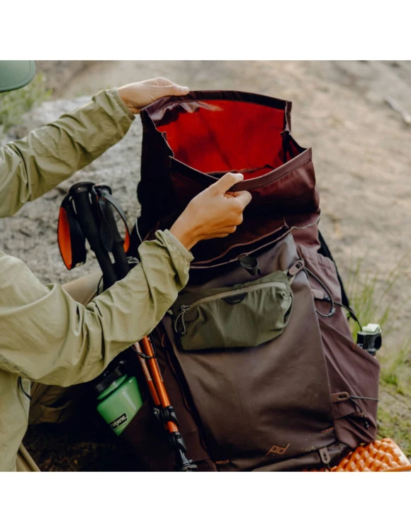 Plecak fotograficzny Outdoor Peak Design Backpack 45L Ciemny Fiolet