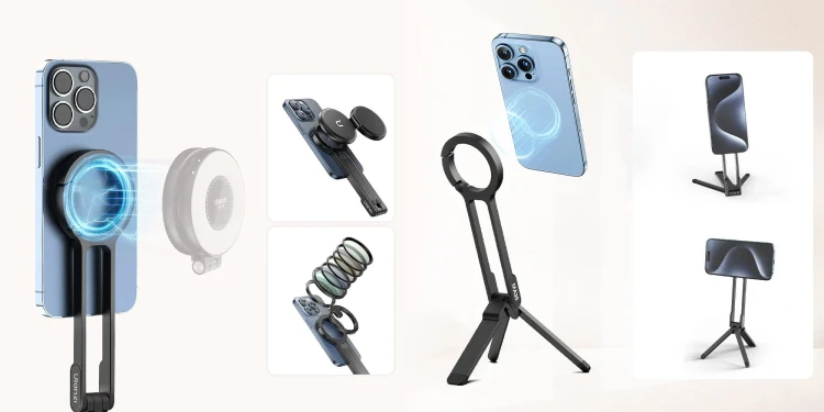 Statyw magnetyczny do telefonu Ulanzi MA30 - fioletowy