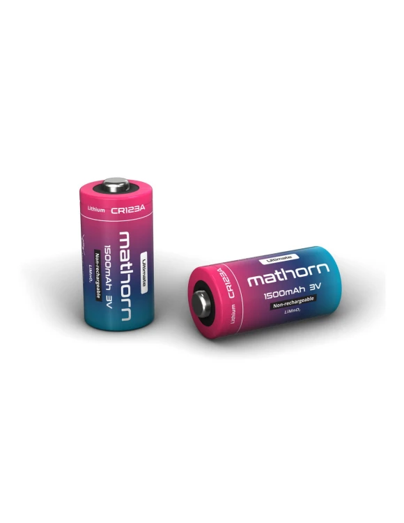 Bateria Mathorn Ultimate CR123A 1500mAh