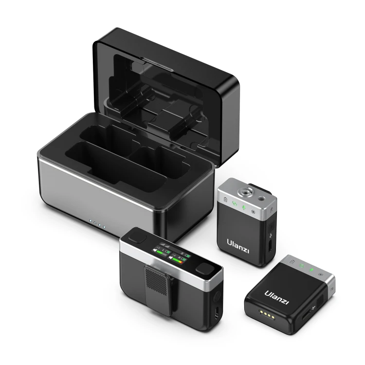 Zestaw mikrofonów bezprzewodowych Ulanzi AM18 - usb-c / lightning / mini jack