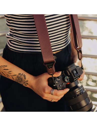 Pasek Peak Design Slide Lite - Eclipse - bordowy