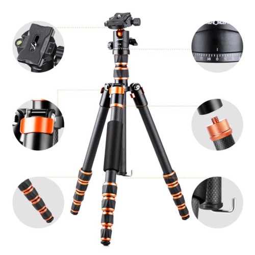 Statyw karbonowy K&F Concept BA225 152cm