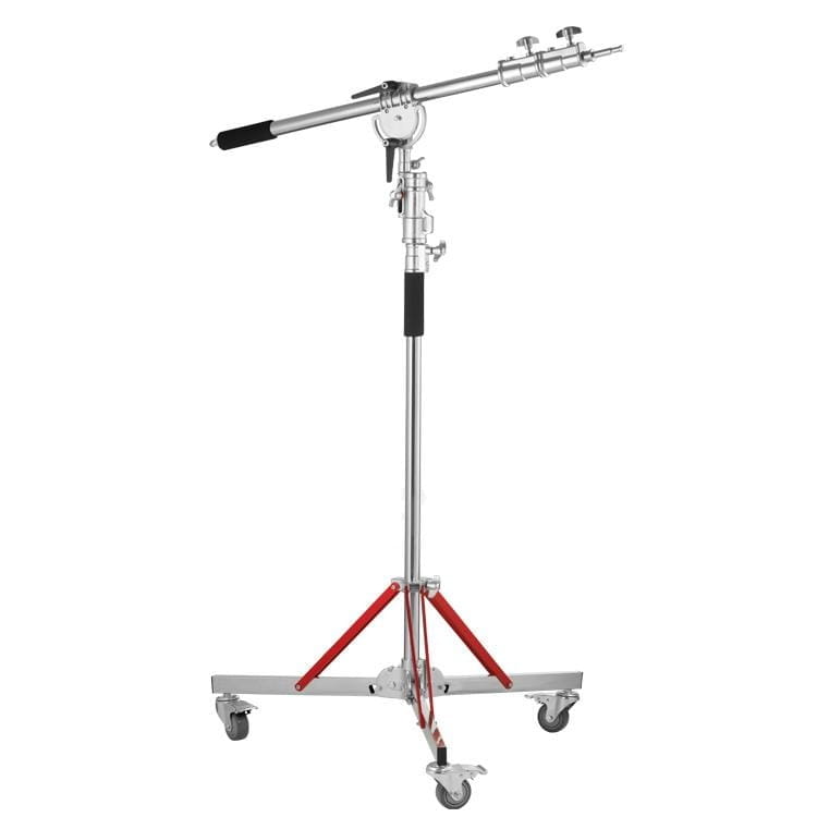 Statyw studyjny oświetleniowy FreePower HD-009 z kółkami i ramieniem boom