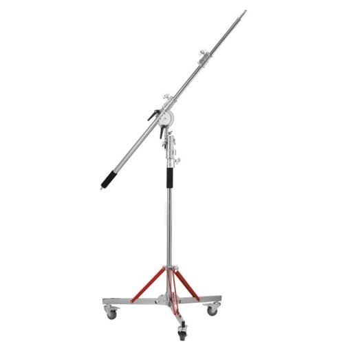 Statyw studyjny oświetleniowy FreePower HD-009 z kółkami i ramieniem boom