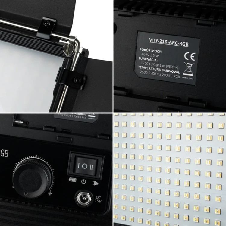 Lampa LED Mitoya Mobula 216 - 2500-8500K + RGB