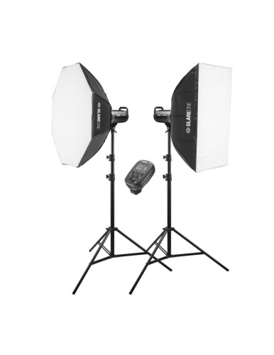 Zestaw oświetlenia studyjnego - GlareOne Antares 600 Basic Kit