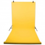Tło fotograficzne żółte polipropylenowe 2,80m x 5m