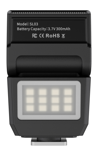 Mała lampa błyskowa Ulanzi SL03 - czarna