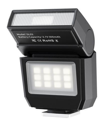 Mała lampa błyskowa Ulanzi SL03 - czarna