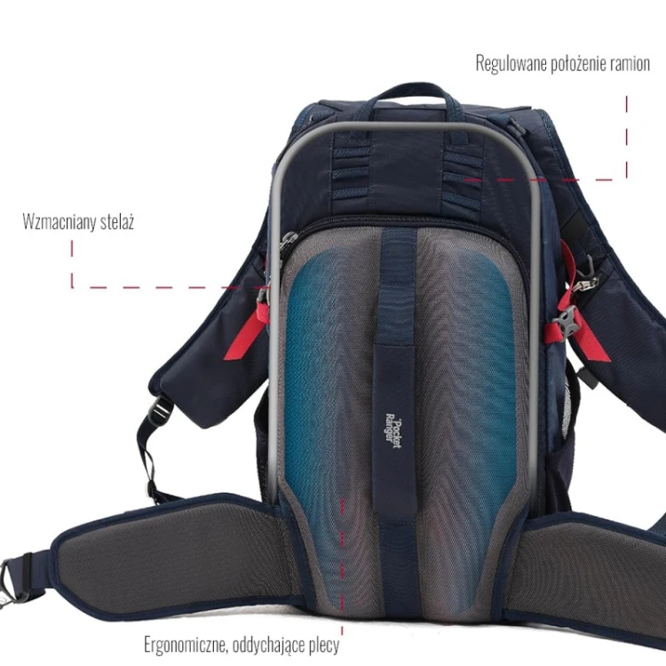 Plecak fotograficzny VSGO V-PR011 Pocket Ranger 35L z wkładem