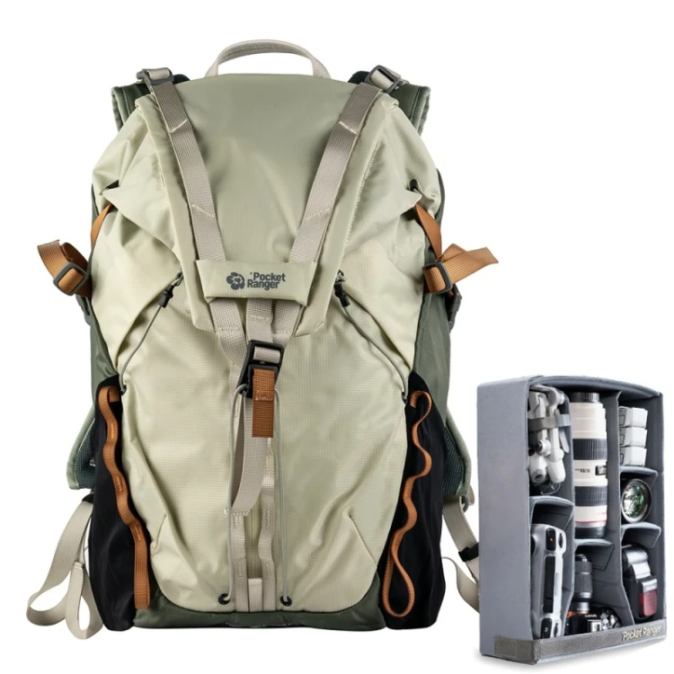 Plecak fotograficzny VSGO V-PR02 Pocket Ranger 25L z wkładem