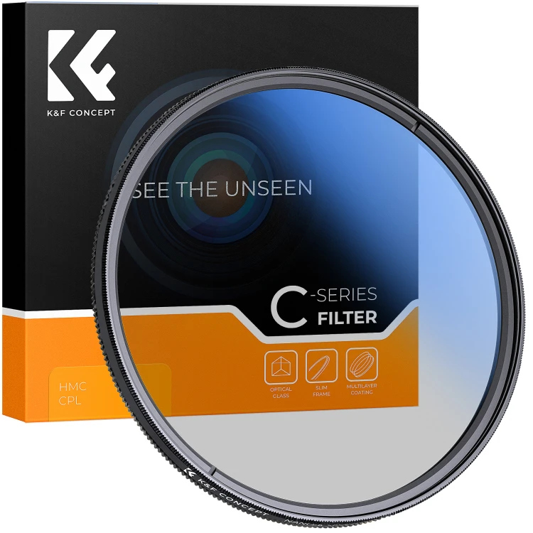 Filtr polaryzacyjny K&amp;F Concept Nano-C CPL 77mm