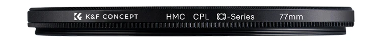 Filtr polaryzacyjny K&amp;F Concept Nano-C CPL 77mm