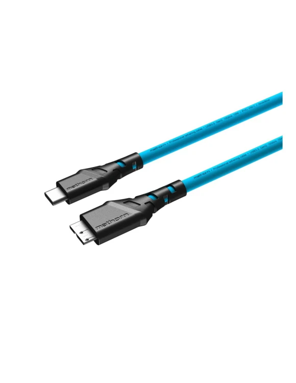 Kabel do tetheringu Mathorn MTC-520 5m USB A - Micro B ArcticBlue