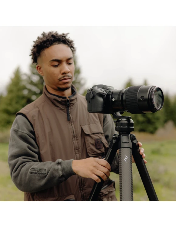 Statyw Peak Design Pro Tripod Lite Black - włókno węglowe