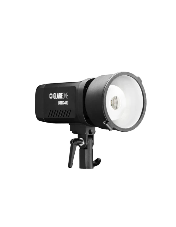Plenerowa, przenośna lampa błyskowa GlareOne Botis 400 z akumulatorem