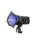 Plenerowa, przenośna lampa błyskowa GlareOne Botis 600 z akumulatorem