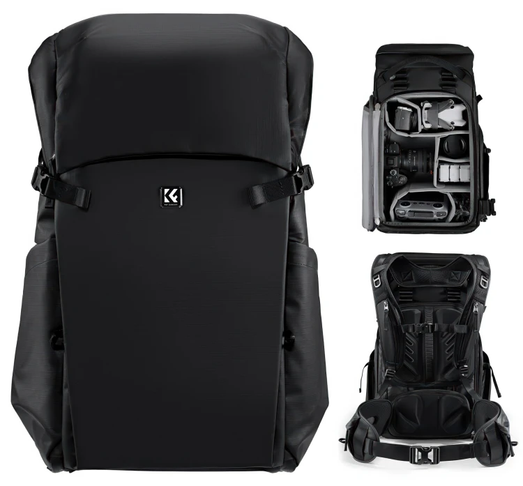 Plecak fotograficzny K&F Concept Star Wander 04 30 l - czarny