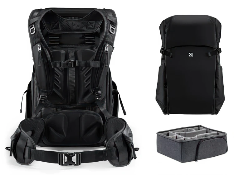 Plecak fotograficzny K&F Concept Star Wander 04 30 l - czarny