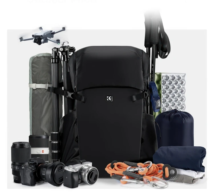 Plecak fotograficzny K&F Concept Star Wander 04 30 l - czarny