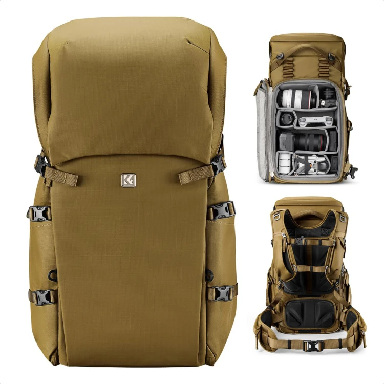 Plecak fotograficzny K&F Concept Star Wander 05 40l - khaki