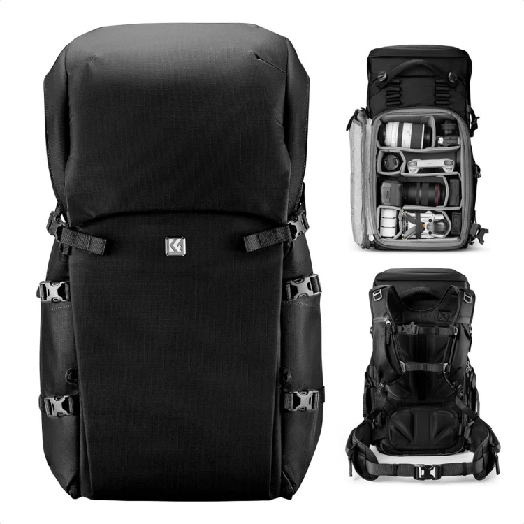 Plecak fotograficzny K&F Concept Star Wander 05 40l - czarny