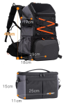 Plecak fotograficzny K&F Concept Star Wander 03 32l - czarny