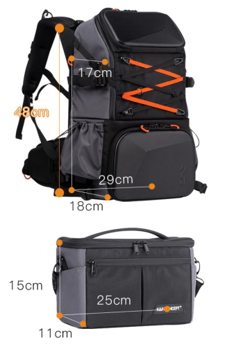 Plecak fotograficzny K&F Concept Star Wander 03 32l - czarny