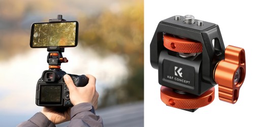 Uchwyt montażowy, głowica K&F Concept MS-42