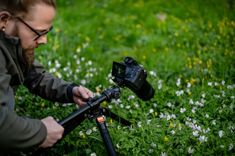Statyw Fotopro X-go HR Pro z łamaną kolumną