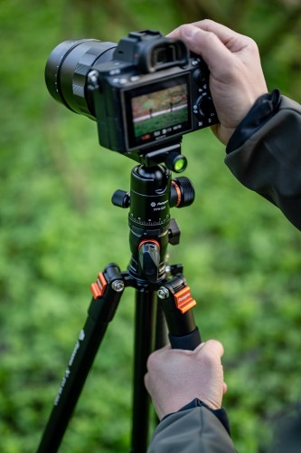 Statyw Fotopro X-go HR Pro z łamaną kolumną