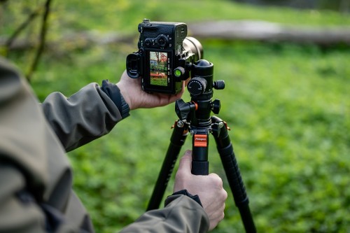 Statyw Fotopro X-go HR Pro z łamaną kolumną