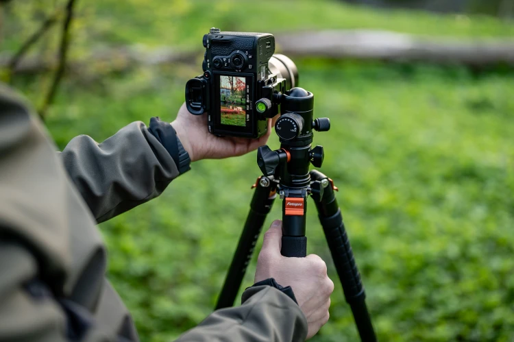 Statyw Fotopro X-go HR Pro z łamaną kolumną