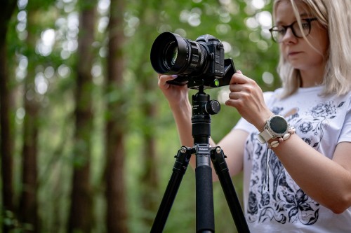 Statyw Fotopro F5 głowicą kulową FPH-52QP aluminiowo magnezowy