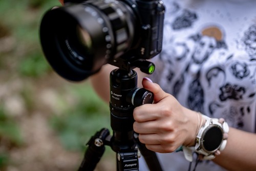 Statyw Fotopro F5 głowicą kulową FPH-52QP aluminiowo magnezowy