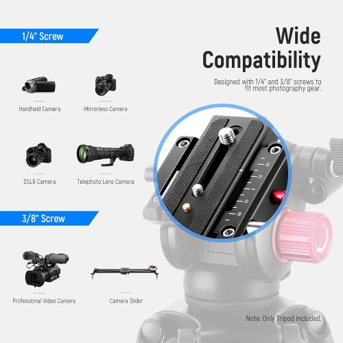 Wysoki statyw Video Neewer 200cm do filmowania