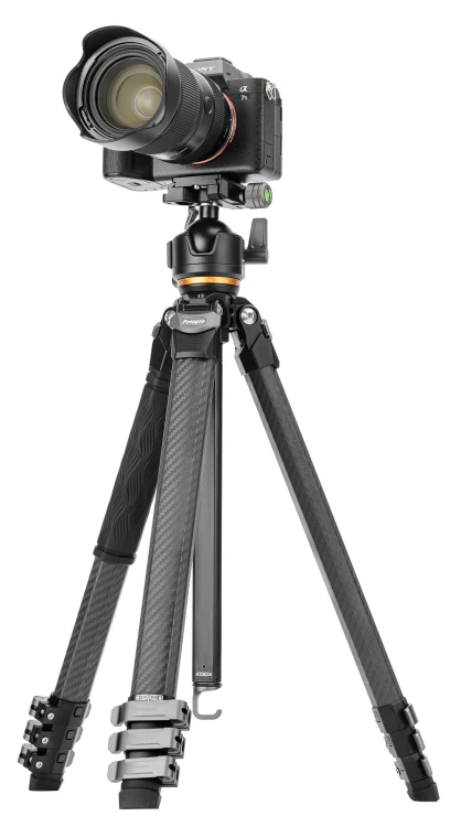 Statyw Fotopro Origin Plus z głowicą kulową O-8H - szaro-czarny