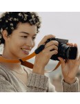 Skórzany pasek Peak Design Form Leather Camera Strap Short Amber - bursztynowy