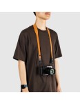 Skórzany pasek Peak Design Form Leather Camera Strap Short Amber - bursztynowy