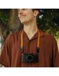 Skórzany pasek Peak Design Form Leather Camera Strap Neck Amber - bursztynowy