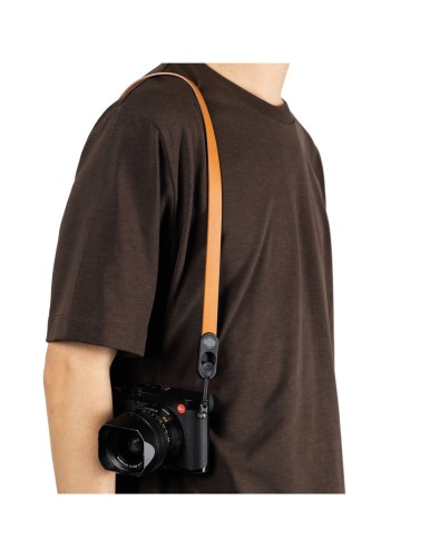 Skórzany pasek Peak Design Form Leather Camera Strap Neck Amber - bursztynowy