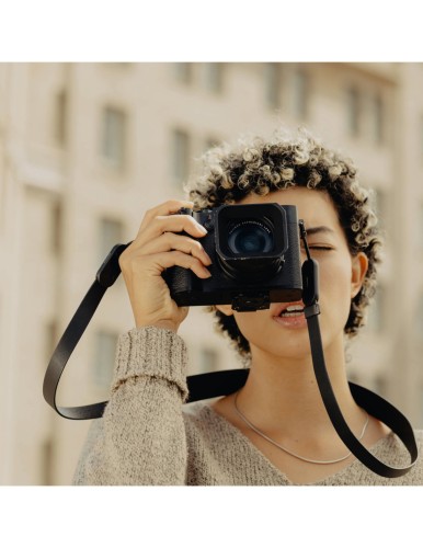 Skórzany pasek Peak Design Form Leather Camera Strap Standard Black - Czarny