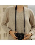 Skórzany pasek Peak Design Form Leather Camera Strap Standard Black - Czarny