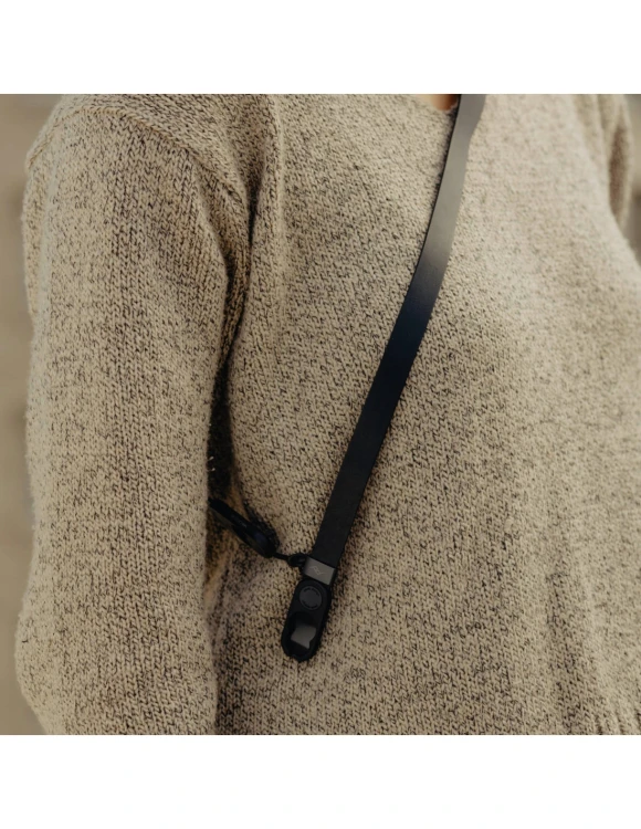 Skórzany pasek Peak Design Form Leather Camera Strap Standard Black - Czarny